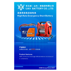 High Rate Emergency Start Battery