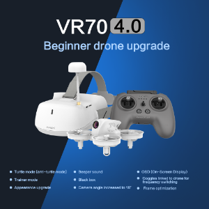 APEX FPV  4.0 immersive drone small white machine entry full set of hand flying VR