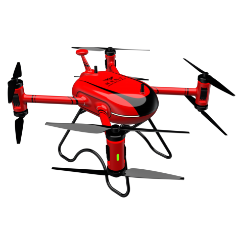 Quadcopter drone