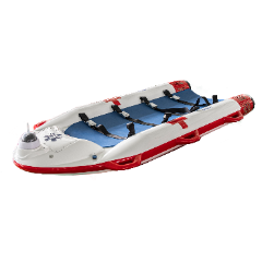 Emergency fire-fighting unmanned vehicle