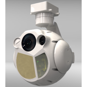 Three-axis optoelectronic pods