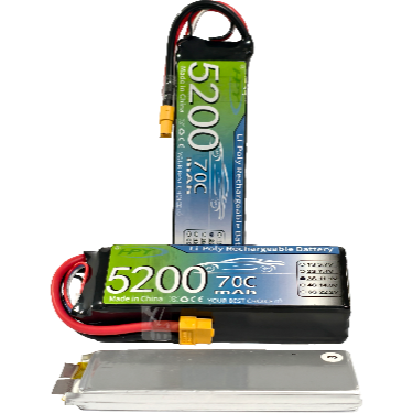 5200mAh 1-6S high rate battery