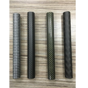 Carbon fiber round tubes